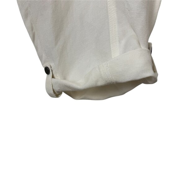 Lane Bryant Ivory Linen Rayon Wide Leg Lightweight Trouser Pants READ Sz 22/24 - Picture 3 of 10